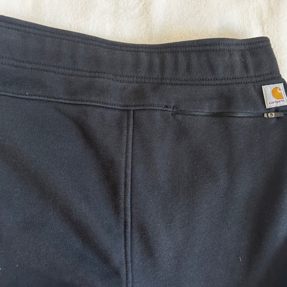 Black Carhartt Women's Joggers - Picture 2 of 5